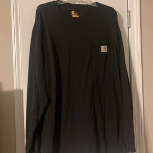 Men’s black carhartt long sleeve